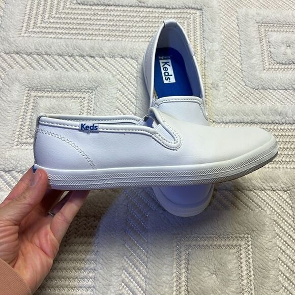 Keds Champion Leather Slip On - Picture 4 of 8